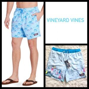 NWT Vineyard Vines 7” Chappy Swim Trunks